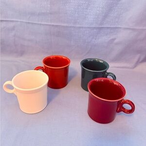 Fiestaware Mugs Set -four mugs